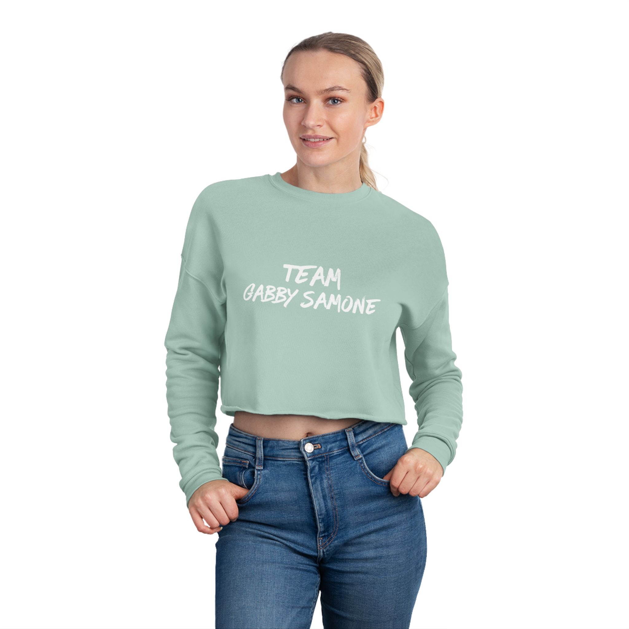 Team Gabby Samone Cropped Sweatshirt