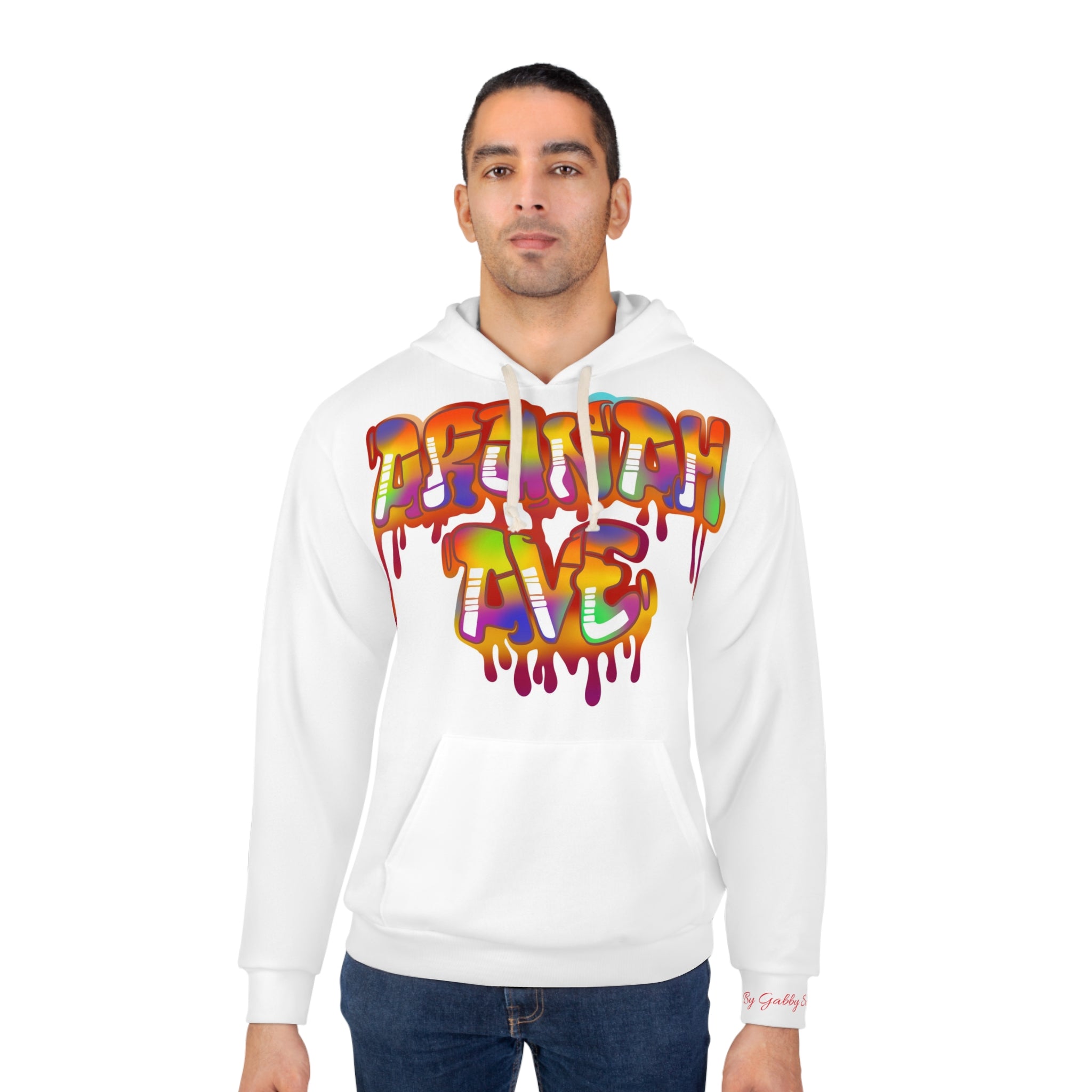 ‘Arunah Ave’ By Gabby Samone Graphic Hoodie (unisex)
