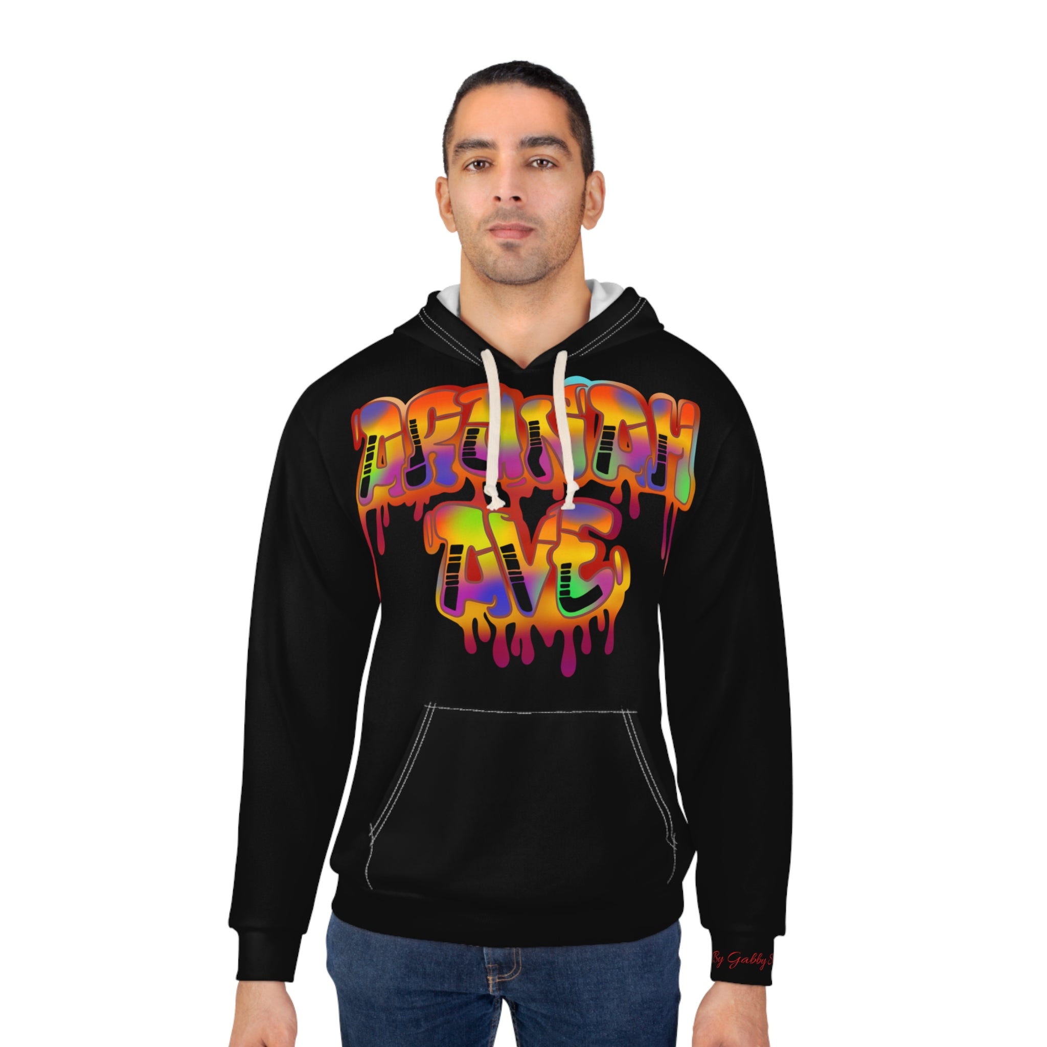 ‘Arunah Ave’ By Gabby Samone Graphic Hoodie (unisex)