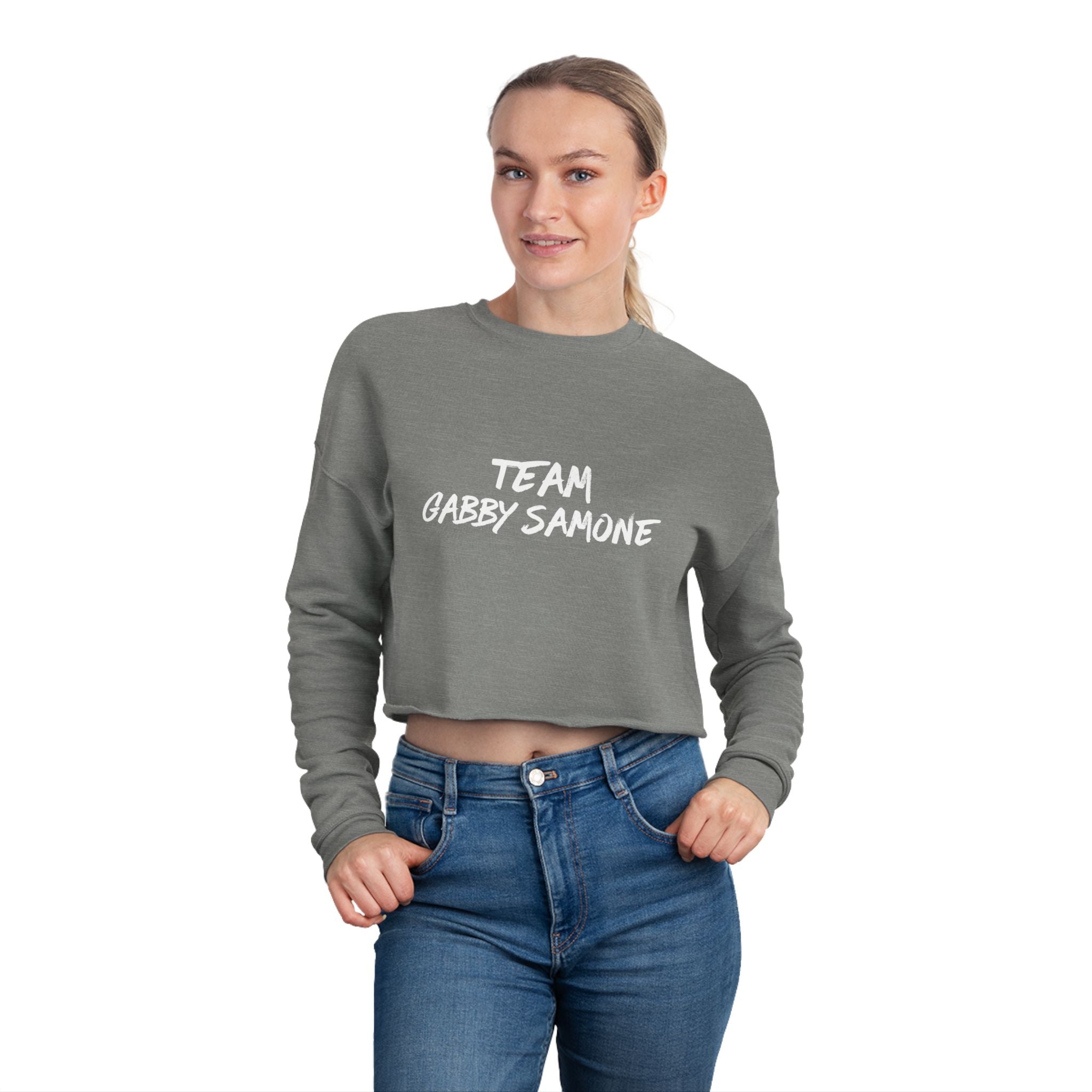 Team Gabby Samone Cropped Sweatshirt