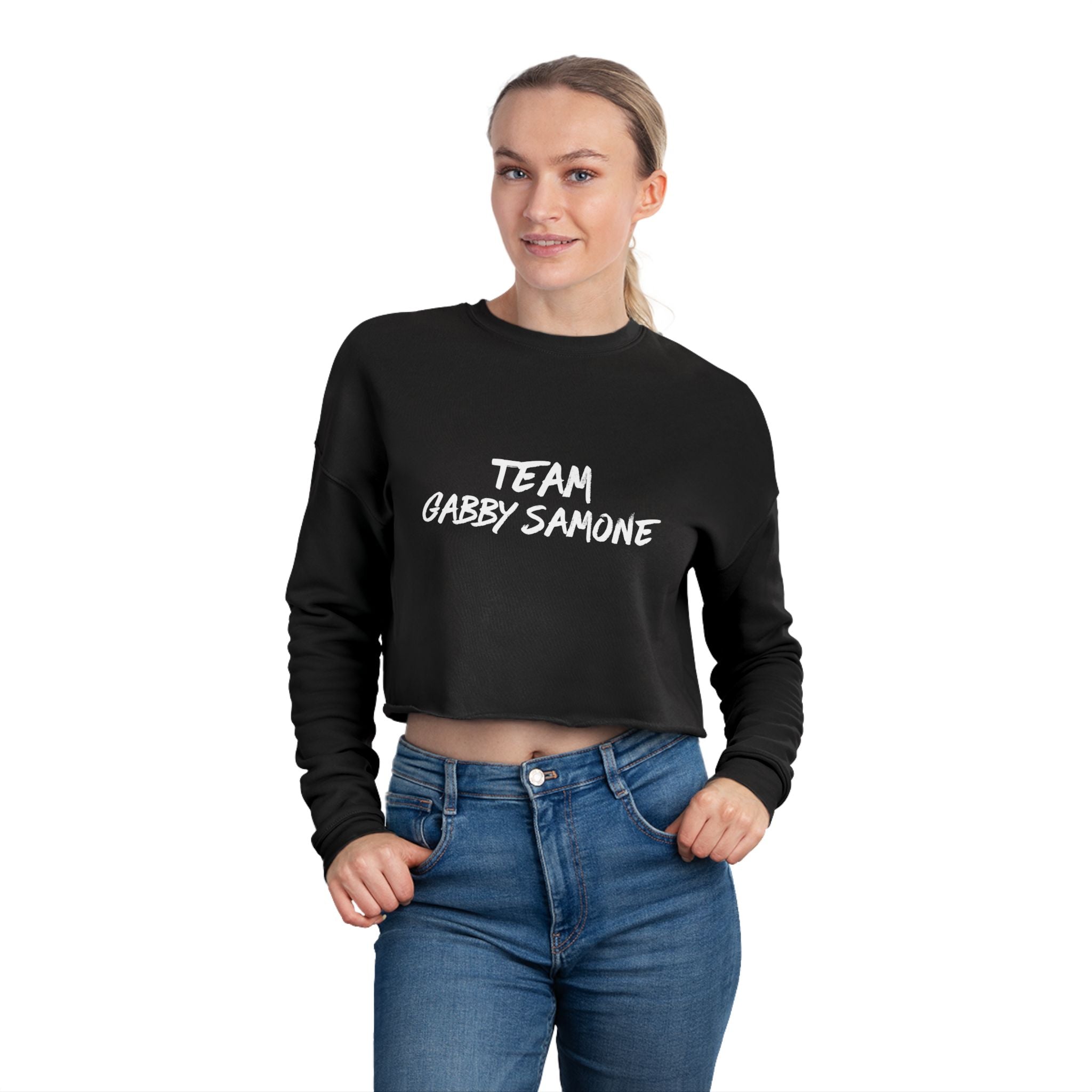 Team Gabby Samone Cropped Sweatshirt