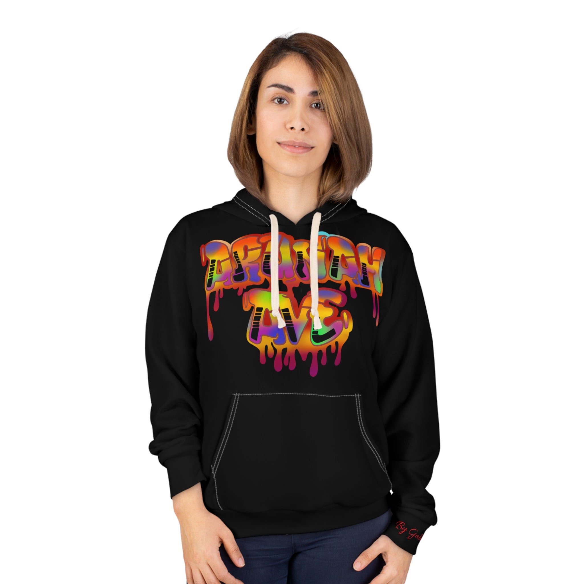 ‘Arunah Ave’ By Gabby Samone Graphic Hoodie (unisex)