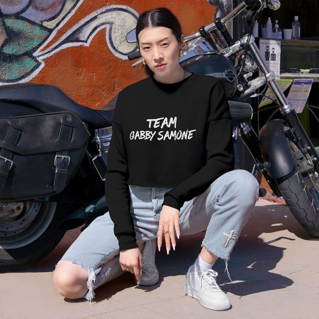 Team Gabby Samone Cropped Sweatshirt