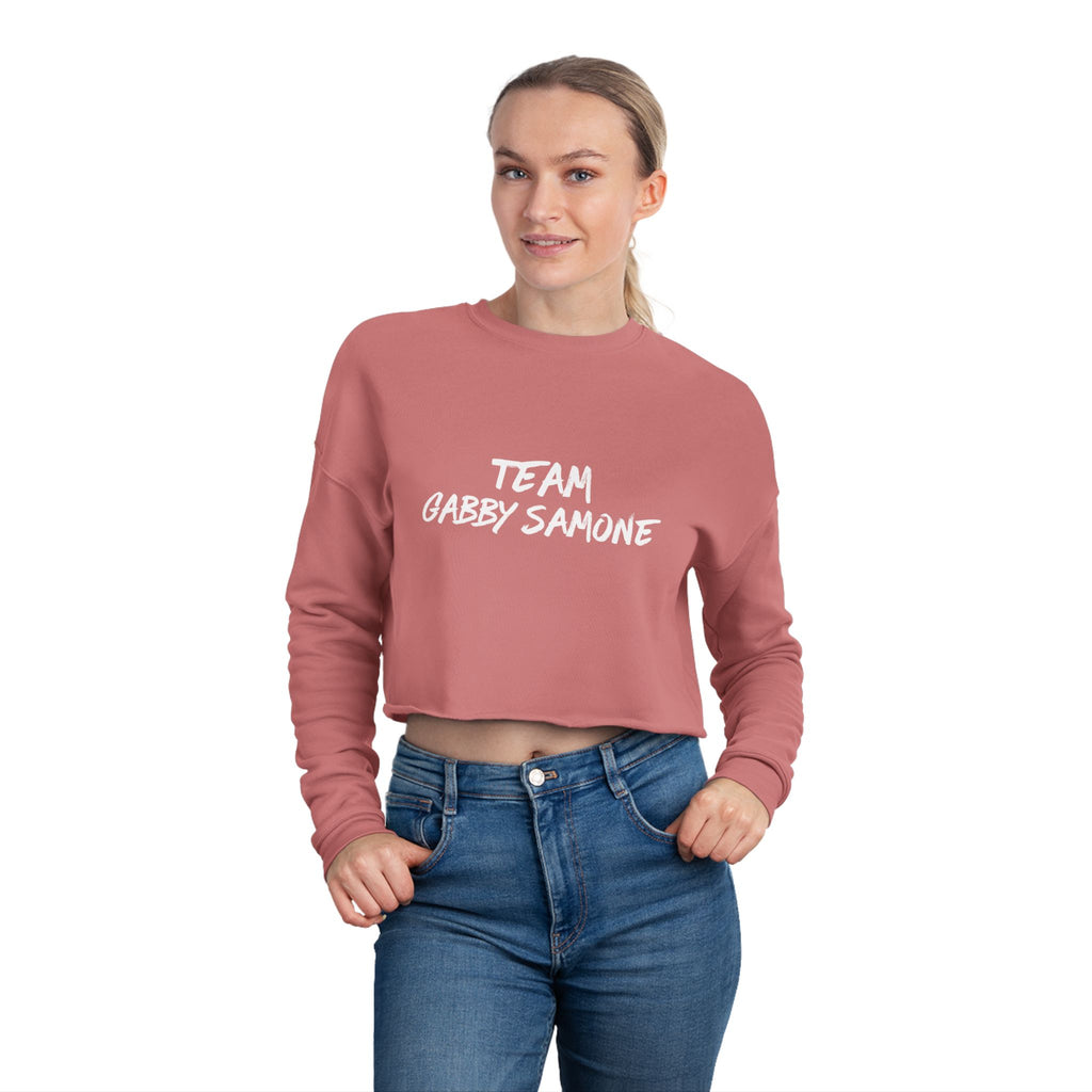 Team Gabby Samone Cropped Sweatshirt