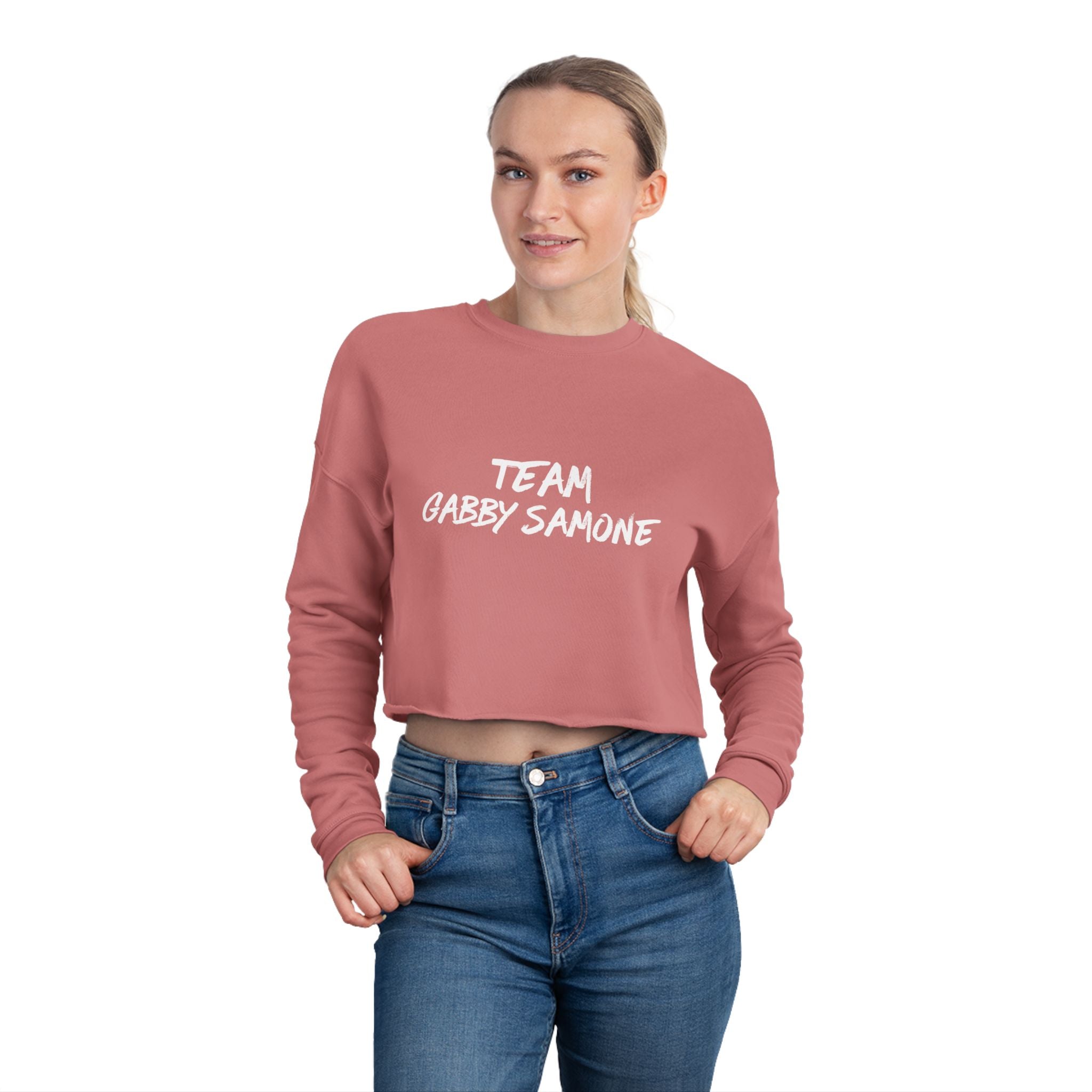 Team Gabby Samone Cropped Sweatshirt
